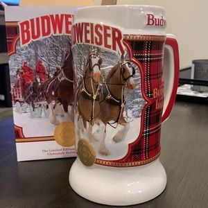 2021 Budweiser Holiday Stein